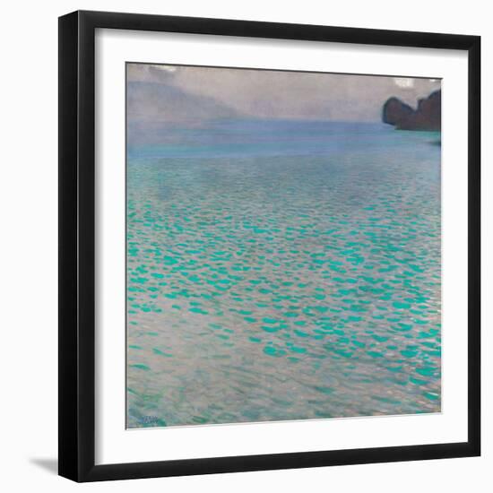 Lake Attersee, 1901-Gustav Klimt-Framed Giclee Print