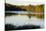 Lake, Autumn, Virginia Water, Surrey, England, United Kingdom-Charles Bowman-Stretched Canvas