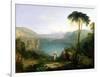 Lake Avernus: Aeneas and the Cumaean Sibyl, c.1814-5-J. M. W. Turner-Framed Giclee Print