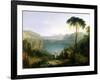 Lake Avernus: Aeneas and the Cumaean Sibyl, c.1814-5-J. M. W. Turner-Framed Giclee Print