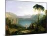 Lake Avernus: Aeneas and the Cumaean Sibyl, c.1814-5-J. M. W. Turner-Mounted Giclee Print