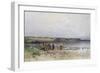 Lake Balaton with the Shore of Akarattya, 1885-Geza Meszoly-Framed Giclee Print