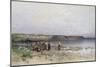 Lake Balaton with the Shore of Akarattya, 1885-Geza Meszoly-Mounted Giclee Print