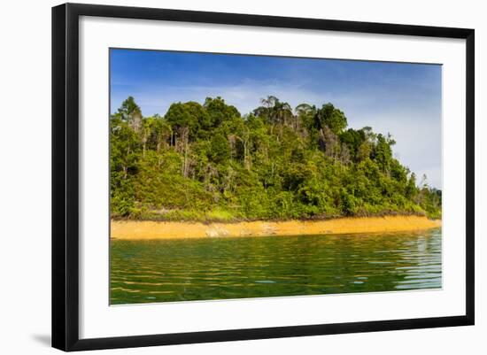 Lake Batang Ai, Batang Ai, Sarawak, Malaysian Borneo, Malaysia-Nico Tondini-Framed Photographic Print