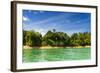 Lake Batang Ai, Batang Ai, Sarawak, Malaysian Borneo, Malaysia-Nico Tondini-Framed Photographic Print