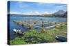 Lake Batur, Fishermen, Bali, Indonesia, Southeast Asia, Asia-G &-Stretched Canvas