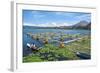 Lake Batur, Fishermen, Bali, Indonesia, Southeast Asia, Asia-G &-Framed Photographic Print