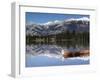 Lake Beauvert, Jasper, Jasper National Park, Alberta, Canada-Walter Bibikow-Framed Photographic Print