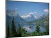 Lake Below Glaciated Peaks-Neil Rabinowitz-Mounted Photographic Print