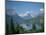 Lake Below Glaciated Peaks-Neil Rabinowitz-Mounted Photographic Print