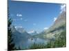 Lake Below Glaciated Peaks-Neil Rabinowitz-Mounted Photographic Print