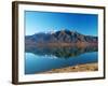 Lake Benmore in Winter, Waitaki Valley, South Island, New Zealand-David Wall-Framed Photographic Print