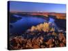 Lake Billy Chinook from Cove Palisades Overlook at Sunrise-Steve Terrill-Stretched Canvas