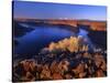 Lake Billy Chinook from Cove Palisades Overlook at Sunrise-Steve Terrill-Stretched Canvas