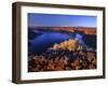 Lake Billy Chinook from Cove Palisades Overlook at Sunrise-Steve Terrill-Framed Premium Photographic Print