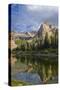 Lake Blanche and Sundial with Reflection, Utah-Howie Garber-Stretched Canvas