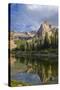 Lake Blanche and Sundial with Reflection, Utah-Howie Garber-Stretched Canvas