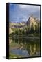 Lake Blanche and Sundial with Reflection, Utah-Howie Garber-Framed Stretched Canvas