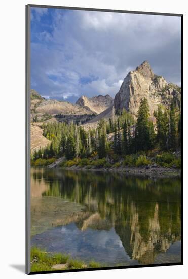 Lake Blanche and Sundial with Reflection, Utah-Howie Garber-Mounted Photographic Print