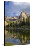 Lake Blanche and Sundial with Reflection, Utah-Howie Garber-Stretched Canvas