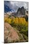 Lake Blanche Trail in Fall Foliage, Sundial Peak, Utah-Howie Garber-Mounted Photographic Print