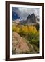 Lake Blanche Trail in Fall Foliage, Sundial Peak, Utah-Howie Garber-Framed Photographic Print