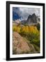 Lake Blanche Trail in Fall Foliage, Sundial Peak, Utah-Howie Garber-Framed Photographic Print