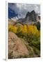 Lake Blanche Trail in Fall Foliage, Sundial Peak, Utah-Howie Garber-Framed Photographic Print