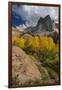 Lake Blanche Trail in Fall Foliage, Sundial Peak, Utah-Howie Garber-Framed Photographic Print