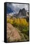 Lake Blanche Trail in Fall Foliage, Sundial Peak, Utah-Howie Garber-Framed Stretched Canvas