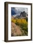 Lake Blanche Trail in Fall Foliage, Sundial Peak, Utah-Howie Garber-Framed Photographic Print