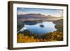 Lake Bled and the Julian Alps Illuminated at Sunrise, Lake Bled, Bled, Upper Carniola, Slovenia-Doug Pearson-Framed Photographic Print