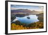 Lake Bled and the Julian Alps Illuminated at Sunrise, Lake Bled, Bled, Upper Carniola, Slovenia-Doug Pearson-Framed Photographic Print