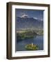 Lake Bled, Gorenjska, Slovenia-Walter Bibikow-Framed Photographic Print