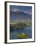 Lake Bled, Gorenjska, Slovenia-Walter Bibikow-Framed Photographic Print