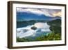 Lake Bled Island and the Julian Alps at Sunrise-Matthew Williams-Ellis-Framed Photographic Print