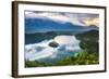 Lake Bled Island and the Julian Alps at Sunrise-Matthew Williams-Ellis-Framed Photographic Print