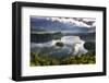 Lake Bled Reflections at Sunrise, Julian Alps, Gorenjska, Slovenia, Europe-Matthew Williams-Ellis-Framed Photographic Print