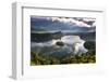 Lake Bled Reflections at Sunrise, Julian Alps, Gorenjska, Slovenia, Europe-Matthew Williams-Ellis-Framed Photographic Print