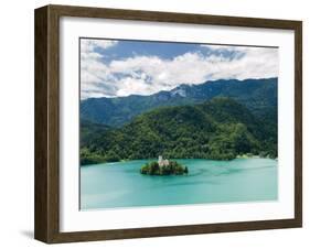 Lake Bled, Slovenia, Balkans, Europe-Lawrence Graham-Framed Photographic Print