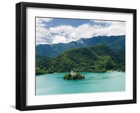 Lake Bled, Slovenia, Balkans, Europe-Lawrence Graham-Framed Photographic Print