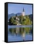 Lake Bled, Slovenia-Peter Adams-Framed Stretched Canvas