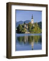 Lake Bled, Slovenia-Peter Adams-Framed Photographic Print