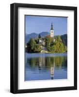 Lake Bled, Slovenia-Peter Adams-Framed Photographic Print