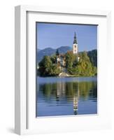 Lake Bled, Slovenia-Peter Adams-Framed Photographic Print