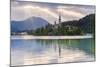 Lake Bled Sunrise Landscape-Matthew Williams-Ellis-Mounted Photographic Print