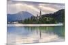 Lake Bled Sunrise Landscape-Matthew Williams-Ellis-Mounted Photographic Print