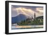 Lake Bled Sunrise Landscape-Matthew Williams-Ellis-Framed Photographic Print