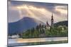 Lake Bled Sunrise Landscape-Matthew Williams-Ellis-Mounted Photographic Print