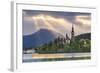 Lake Bled Sunrise Landscape-Matthew Williams-Ellis-Framed Photographic Print